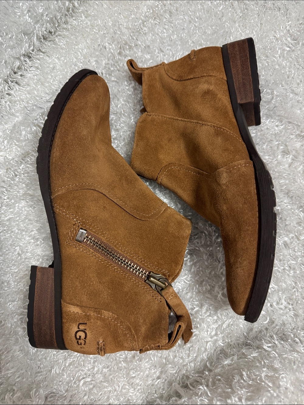 Ugg suede ankle boots women’s 7.5